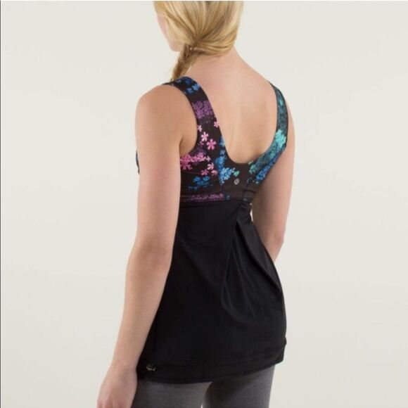 Lululemon Floral Tame Me Tank - Picture 2 of 5